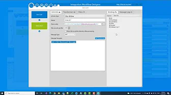 Workflow Instance ID variable used to make each HL7 output file and message control ID unique.